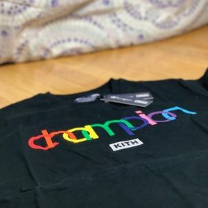 Kith x Champion Double Logo Tee